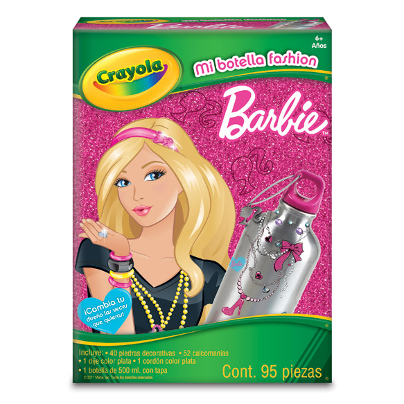 Mi botella Fashion Barbie crayola .mx